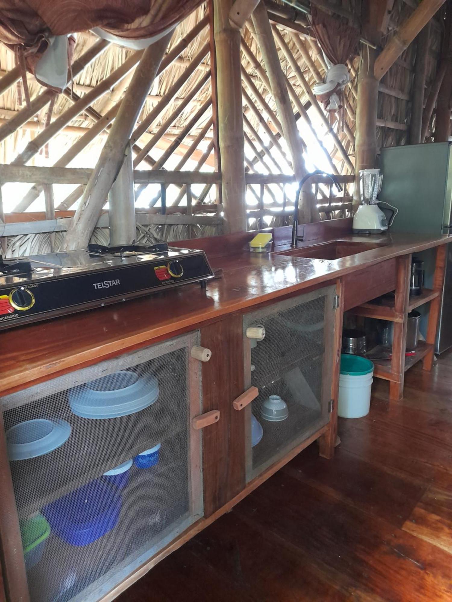 El Bamboo Cabins Balgue Eksteriør billede